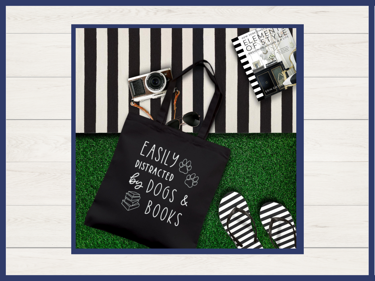 Tote - Dogs and Books