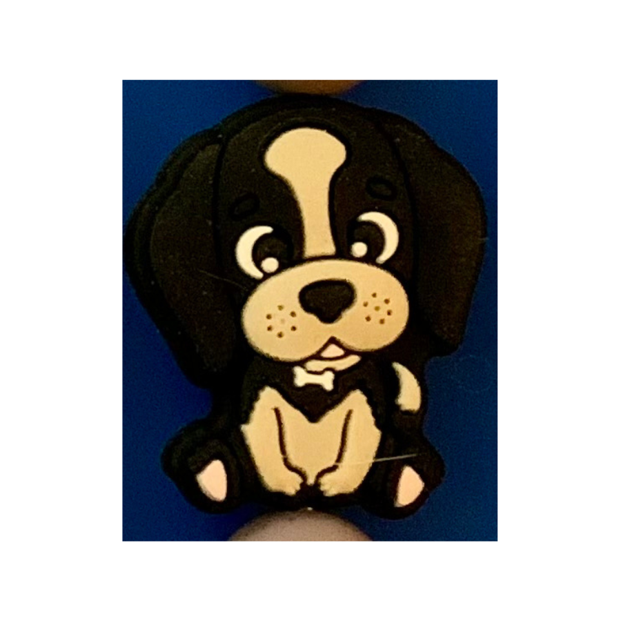 Keychain - Beaded Dog