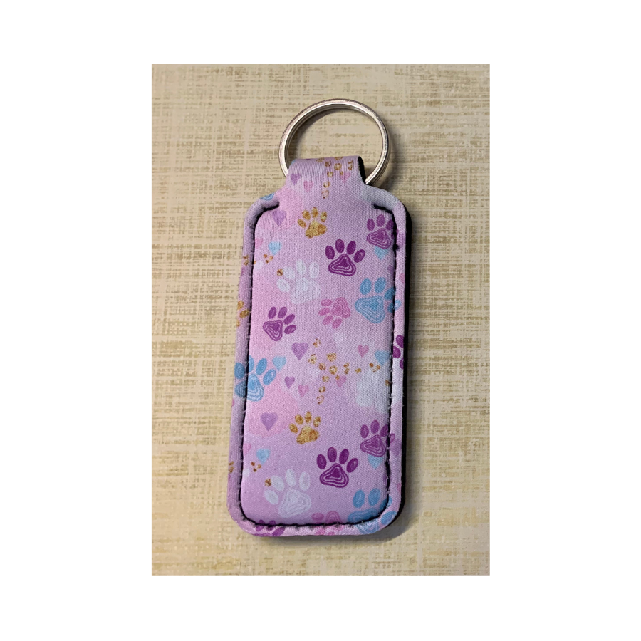 Keychain - Lip Balm Holder