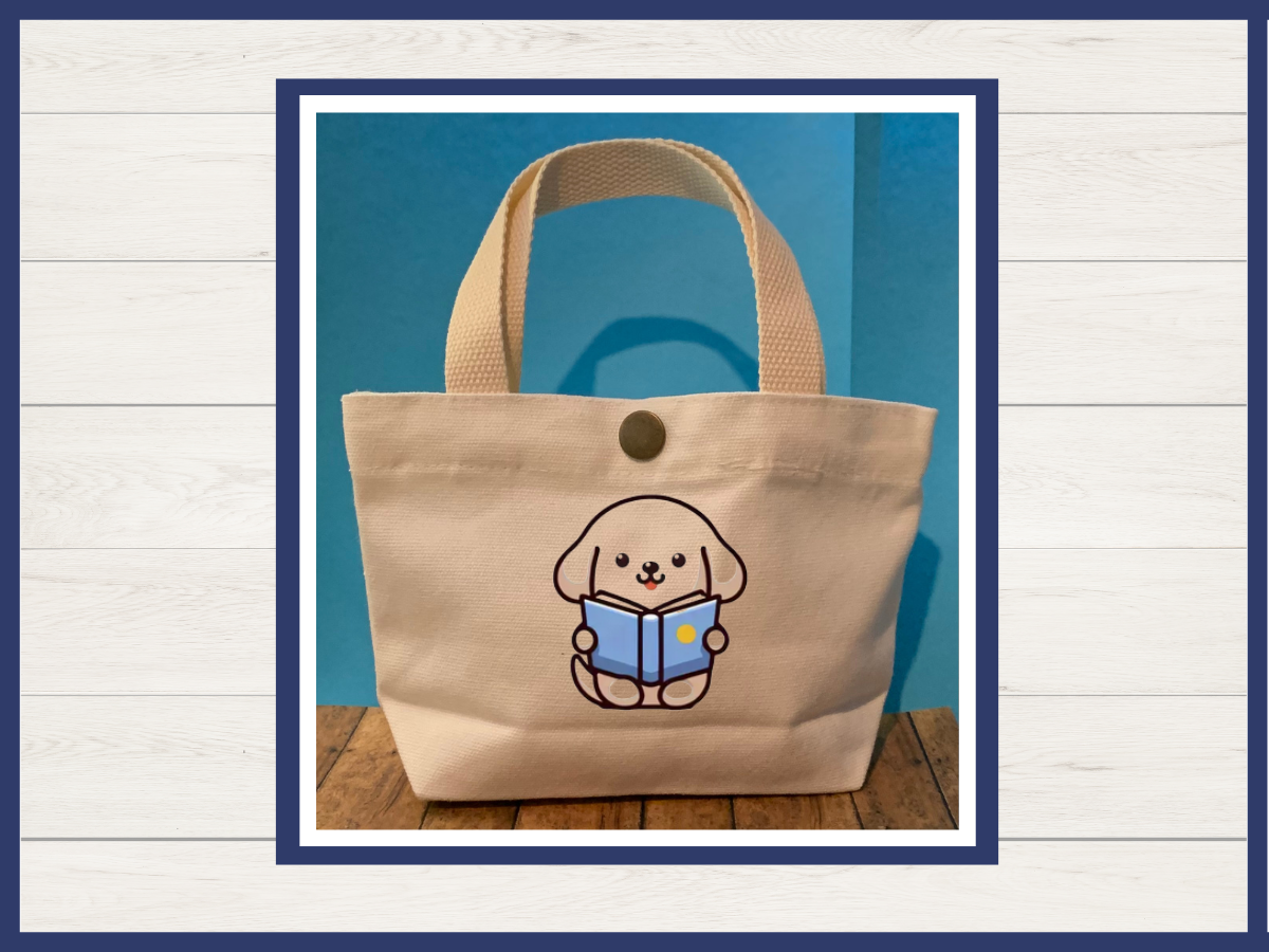 Tote Mini - Reading Dog