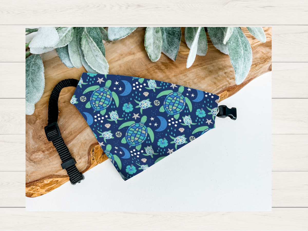 Bandana - Night Walk Turtles