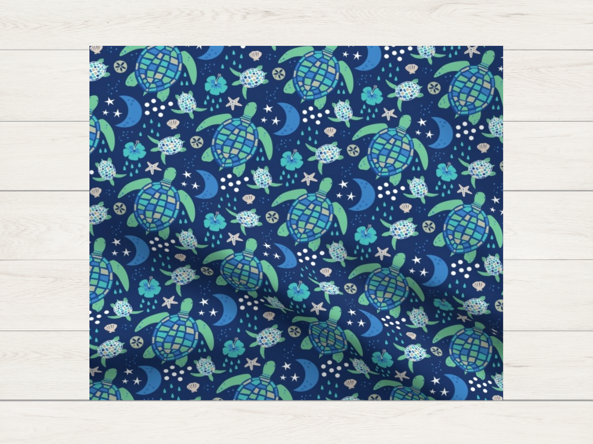 Bandana - Night Walk Turtles