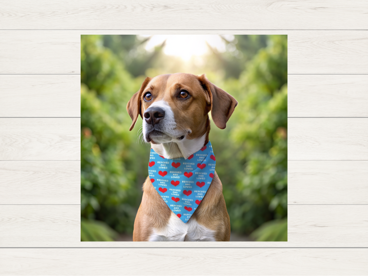 Bandana - Rescued and Loved