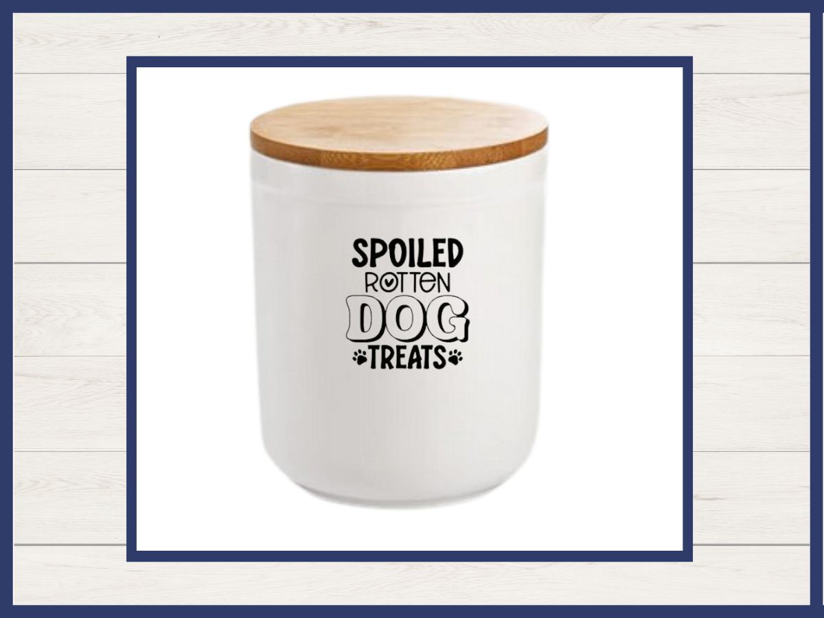 Jar - Treat Ceramic White