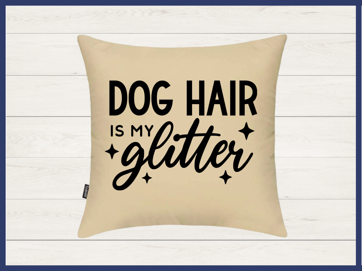 Pillow - Dog Glitter