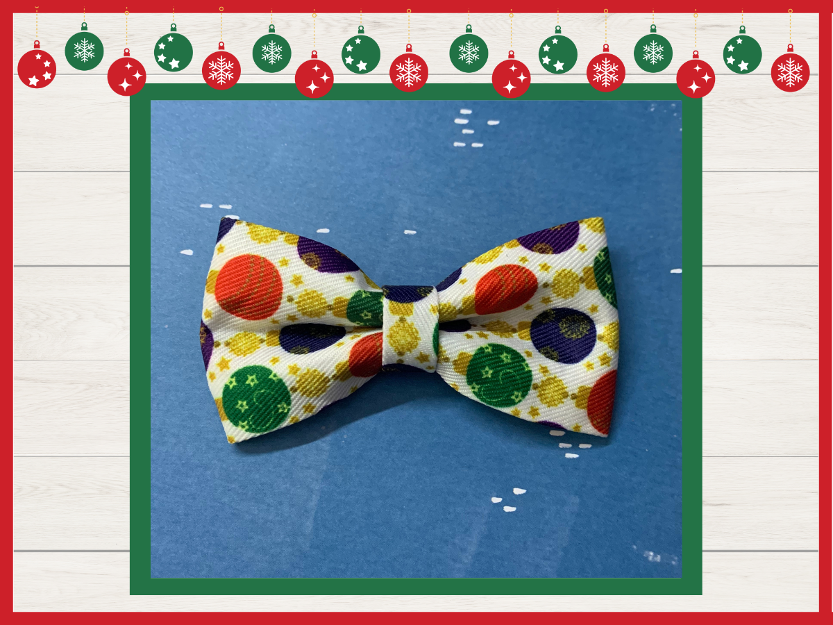 Collar Accessories - Christmas Doggie Bow Tie