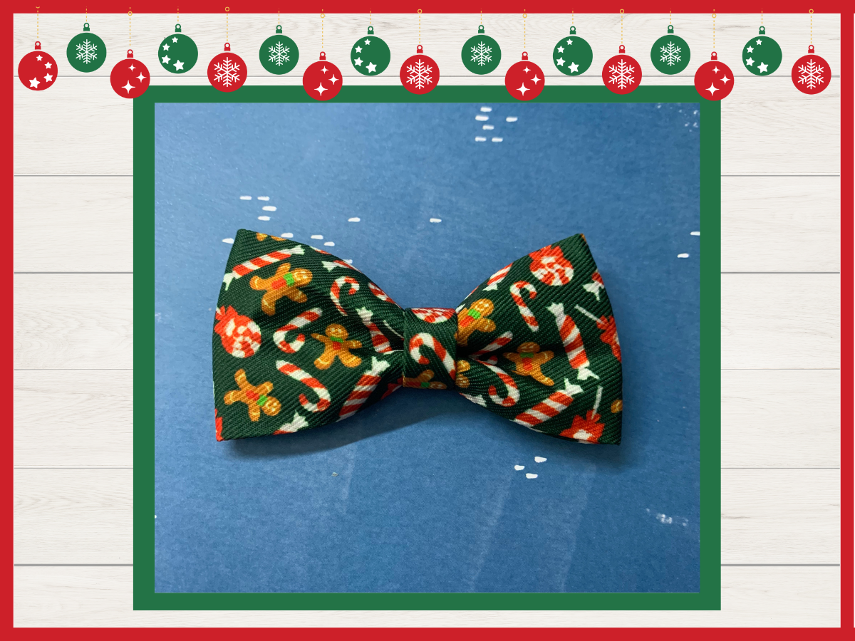 Collar Accessories - Christmas Doggie Bow Tie