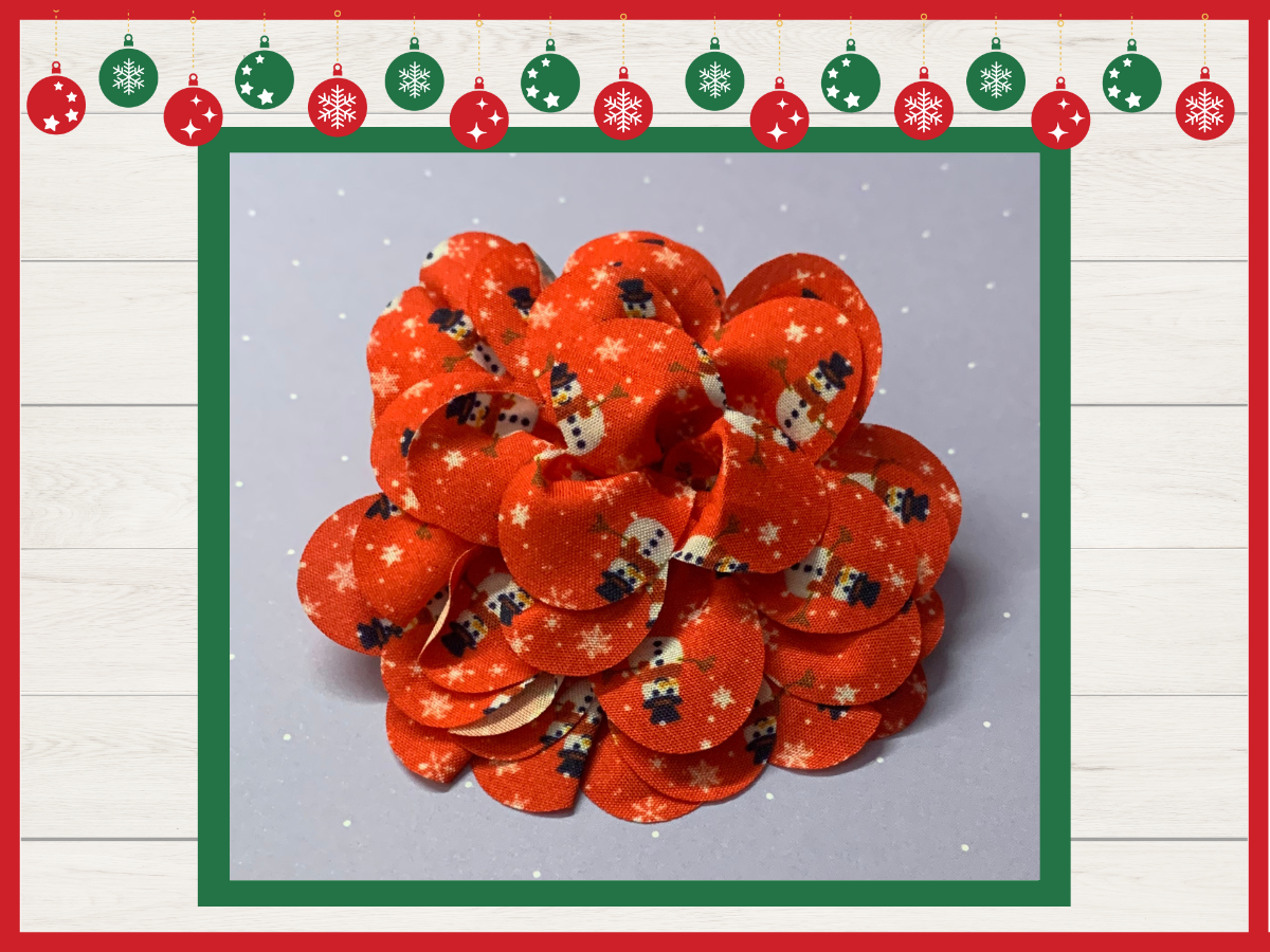 Collar Accessories - Christmas Flower