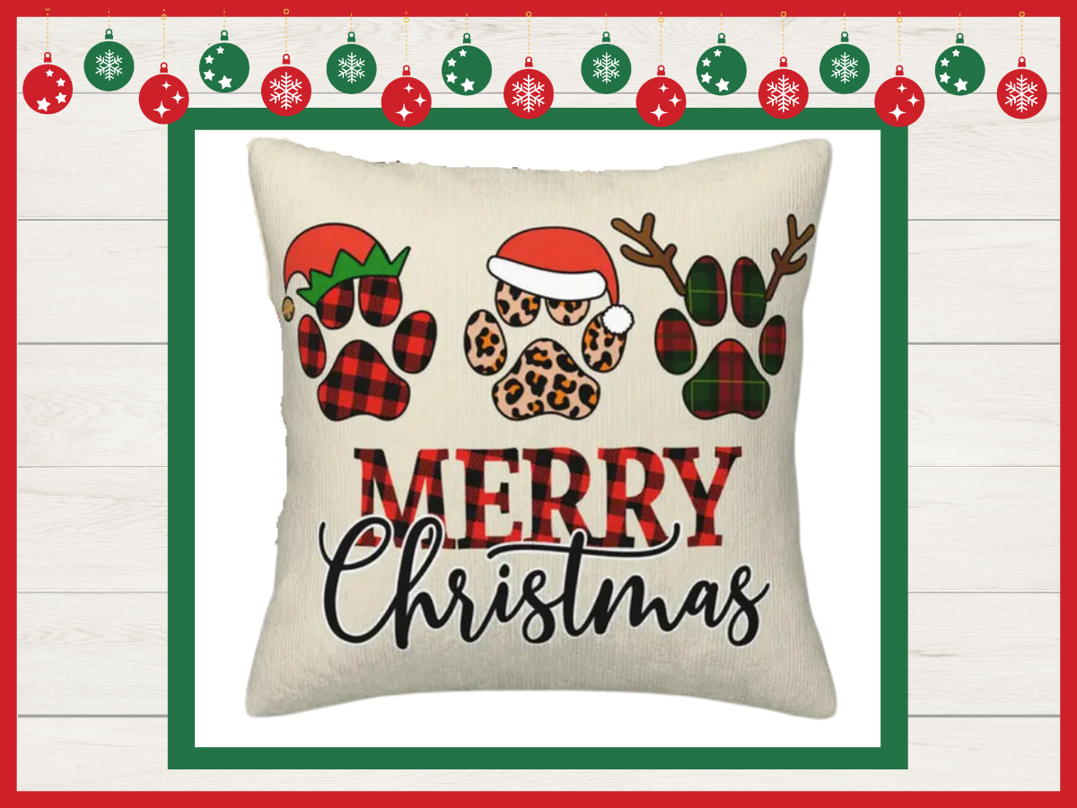 Pillow Covers - Holiday - Three Paws