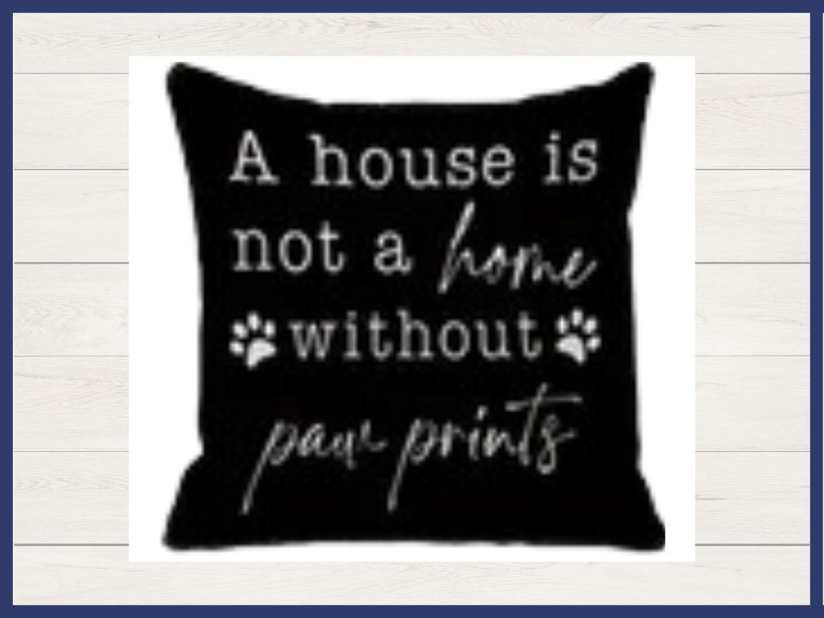 Pillow - Paw Prints Home