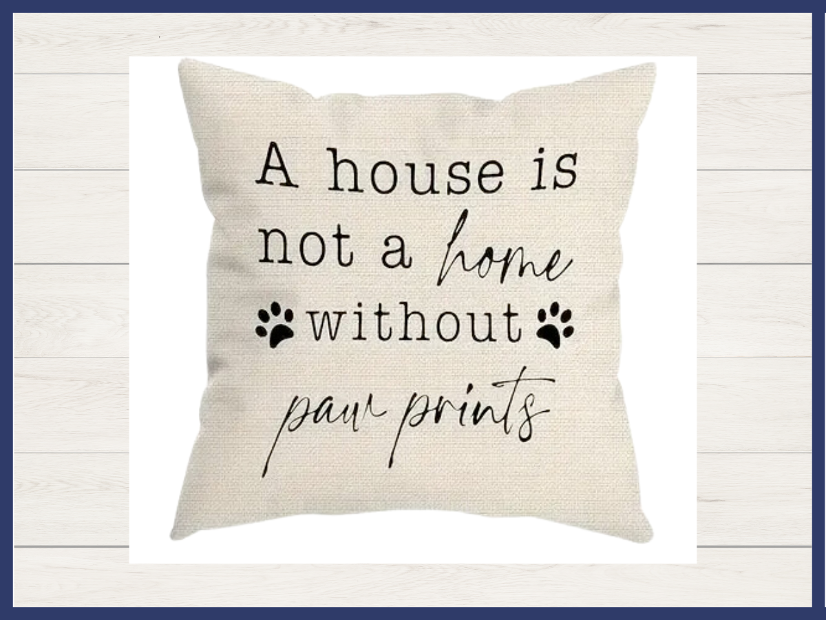 Pillow - Paw Prints Home